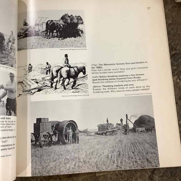 Mennonites Canadian History Book - Picture 10 of 12